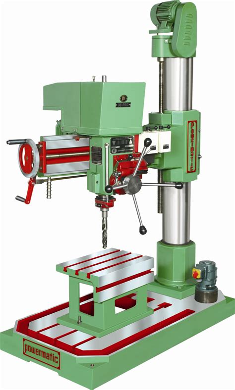 radial drilling machine